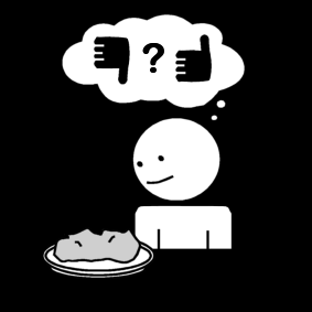 taste / evaluate meals